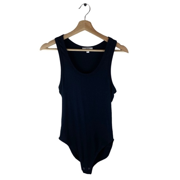 Agolde Rianne Bodysuit High Neck Racerback Ribbed - Picture 4 of 13